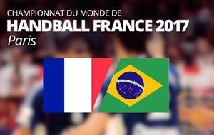CHAMPIONNAT DU MONDE HANDBALL MASCULIN - FRANCE/BRESIL 20H45